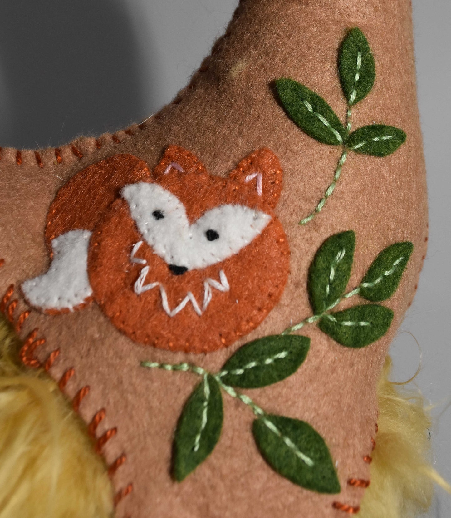 Wool Applique Digital Pattern - Mungo Gnome Forest Set