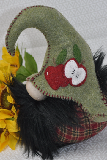 Wool Applique Digital Patterns - Mungo Gnome Summer Series