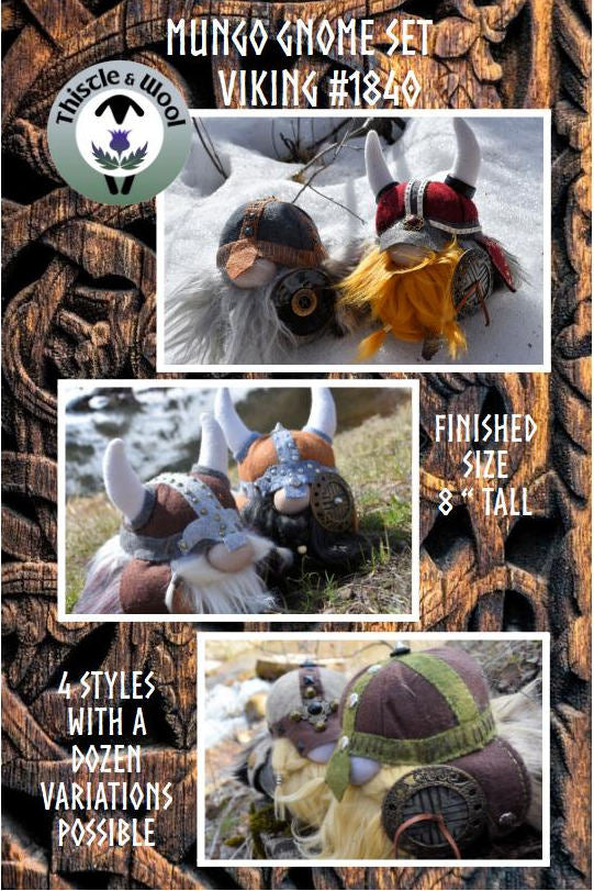 Mungo Viking Gnome Packaged Sewing Pattern